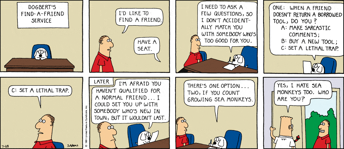 Dilbert 1991-07-28