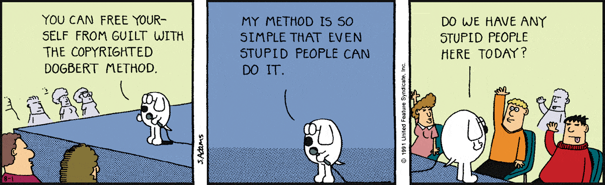 Dilbert 1991-08-01