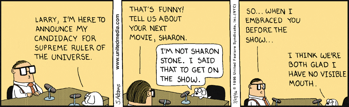 Dilbert 1996-07-29