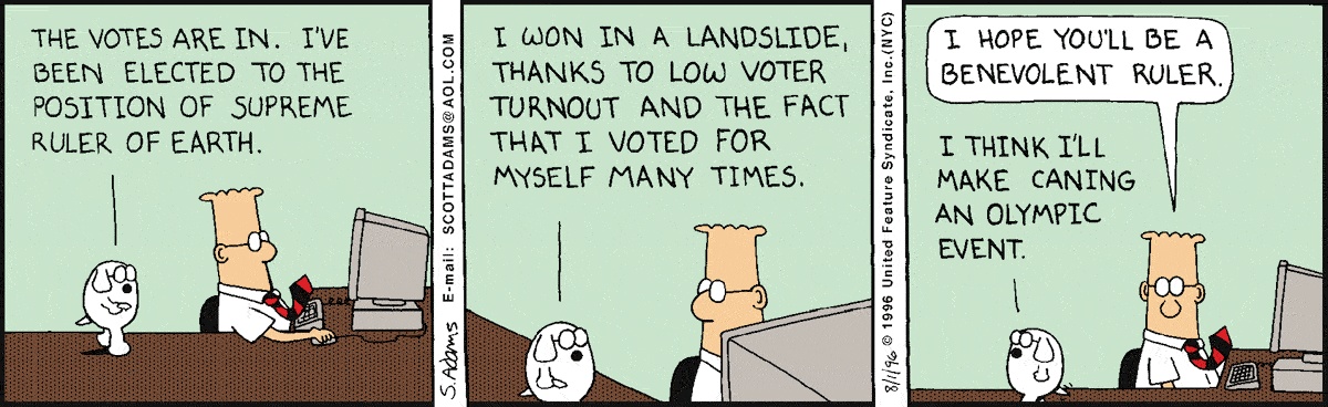 Dilbert 1996-08-01