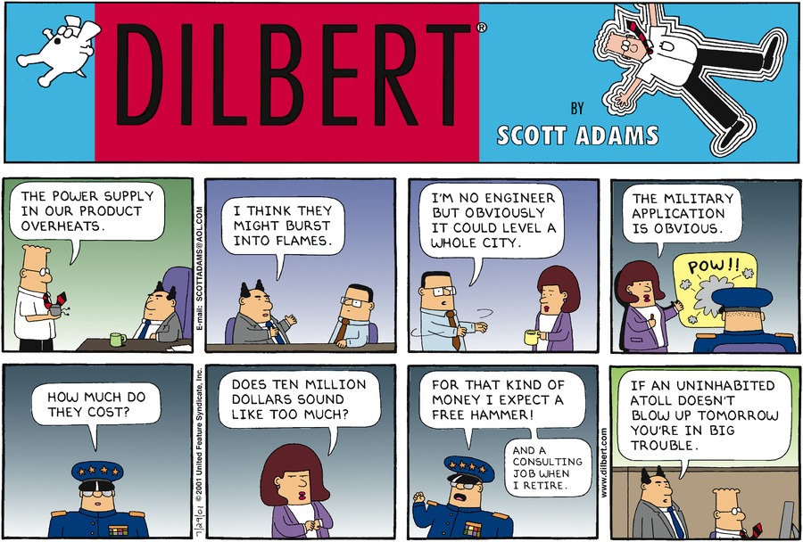 Dilbert 2001-07-29